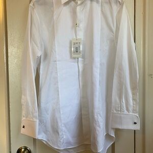 Armani Collezioni Classic White Button Down Shirt